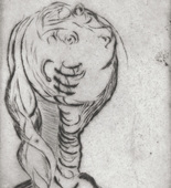 Louise Bourgeois. Untitled, plate 6 of 9, from the portfolio, The View from the Bottom of the Well. 1995