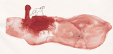 Louise Bourgeois with Tracey Emin. It Doesn't End, no. 10 of 16, from the series, Do Not Abandon Me. 2009-2010