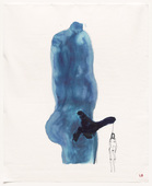 Louise Bourgeois with Tracey Emin. Just Hanging, no. 11 of 16, from the series, Do Not Abandon Me. 2009-2010