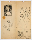 Louise Bourgeois. Untitled. 1945