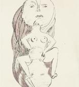 Louise Bourgeois. Untitled, plate 2 of 14, from the portfolio, Autobiographical Series. 1993