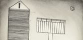 Louise Bourgeois. Plate 6 of 11, from the illustrated book, He Disappeared into Complete Silence, second edition. 2005