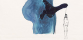 Louise Bourgeois with Tracey Emin. Just Hanging, no. 11 of 16, from the series, Do Not Abandon Me. 2009-2010