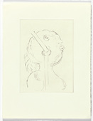 Louise Bourgeois. Untitled, plate 7 of 9, from the portfolio, The View from the Bottom of the Well. 1995