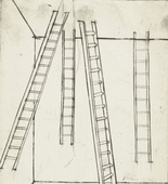 Louise Bourgeois. Plate 8 of 9, from the illustrated book, He Disappeared into Complete Silence, first edition. 1946-1947