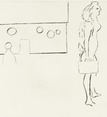 Louise Bourgeois. Untitled, plate 7 of 14, from the portfolio, Autobiographical Series. 1993