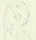 Louise Bourgeois. Untitled, plate 7 of 9, from the portfolio, The View from the Bottom of the Well. 1995