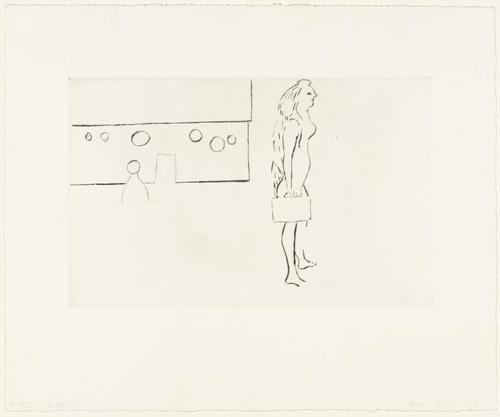 Louise Bourgeois. Untitled, plate 7 of 14, from the portfolio, Autobiographical Series. 1993