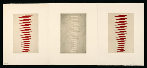 Louise Bourgeois. the puritan: study #2 of 59. 1990-1997