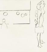 Louise Bourgeois. Untitled, plate 7 of 14, from the portfolio, Autobiographical Series. 1993
