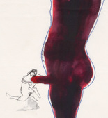 Louise Bourgeois with Tracey Emin. Too Much Love, no. 14 of 16, from the series, Do Not Abandon Me. 2009-2010