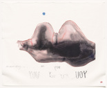Louise Bourgeois with Tracey Emin. Waiting for You, no. 15 of 16, from the series, Do Not Abandon Me. 2009-2010