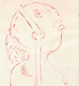 Louise Bourgeois. Untitled, plate 7 of 9, from the portfolio, The View from the Bottom of the Well. 1995