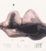 Louise Bourgeois with Tracey Emin. Waiting for You, no. 15 of 16, from the series, Do Not Abandon Me. 2009-2010