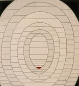 Louise Bourgeois. Untitled, no. 5 of 8, from the puritan: triptych set #11 of 12. 1990-1997