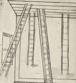 Louise Bourgeois. Plate 8 of 9, from the illustrated book, He Disappeared into Complete Silence, first edition. 1946-1947