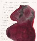 Louise Bourgeois with Tracey Emin. When My Cunt Stopped Living, no. 16 of 16, from the series, Do Not Abandon Me. 2009-2010