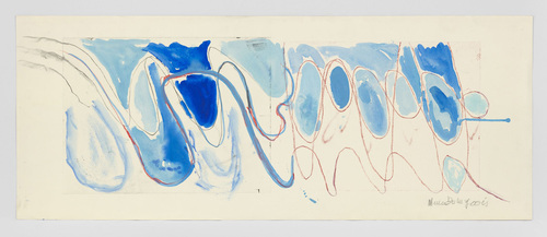 Louise Bourgeois. Untitled, no. 2 of 12, from the series, Twelve Works on Paper. 2007-2008