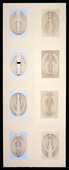 Louise Bourgeois. the puritan: study #57 of 59. 1990-1997