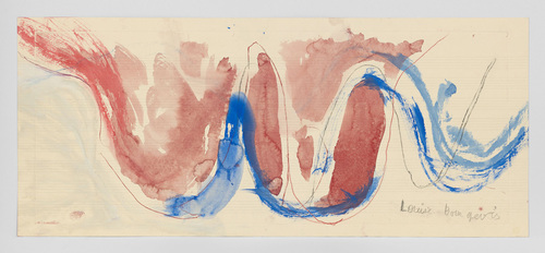 Louise Bourgeois. Untitled, no. 3 of 12, from the series, Twelve Works on Paper. 2007-2008