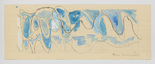 Louise Bourgeois. Untitled, no. 4 of 12, from the series, Twelve Works on Paper. 2007-2008