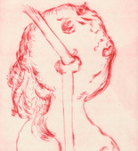 Louise Bourgeois. Untitled, plate 7 of 9, from the portfolio, The View from the Bottom of the Well. 1995
