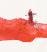 Louise Bourgeois with Tracey Emin. Come Unto Me, no. 5 of 16, from the series, Do Not Abandon Me. 2009-2010