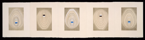 Louise Bourgeois. the puritan: study #58 of 59. 1990-1997