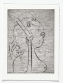Louise Bourgeois. Untitled, plate 7 of 9, from the portfolio, The View from the Bottom of the Well. 1995