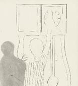 Louise Bourgeois. Untitled, plate 4 of 14, from the portfolio, Autobiographical Series. 1994