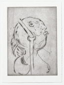 Louise Bourgeois. Untitled, plate 7 of 9, from the portfolio, The View from the Bottom of the Well. 1995