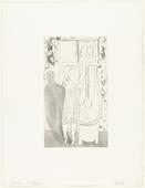 Louise Bourgeois. Untitled, plate 4 of 14, from the portfolio, Autobiographical Series. 1994