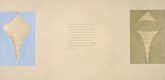 Louise Bourgeois. the puritan: triptych set #11 of 12. 1990-1997