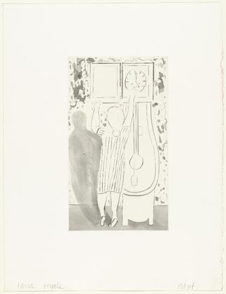 Louise Bourgeois. Untitled, plate 4 of 14, from the portfolio, Autobiographical Series. 1994