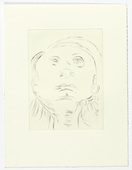 Louise Bourgeois. Untitled, plate 4 of 9, from the portfolio, The View from the Bottom of the Well. 1995