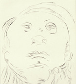 Louise Bourgeois. Untitled, plate 4 of 9, from the portfolio, The View from the Bottom of the Well. 1995
