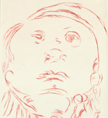 Louise Bourgeois. Untitled, plate 4 of 9, from the portfolio, The View from the Bottom of the Well. 1995