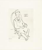 Louise Bourgeois. Untitled, plate 13 of 14, from the portfolio, Autobiographical Series. 1993