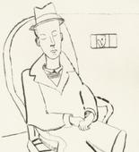 Louise Bourgeois. Untitled, plate 13 of 14, from the portfolio, Autobiographical Series. 1993