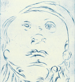 Louise Bourgeois. Untitled, plate 4 of 9, from the portfolio, The View from the Bottom of the Well. 1995