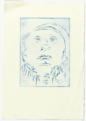 Louise Bourgeois. Untitled, plate 4 of 9, from the portfolio, The View from the Bottom of the Well. 1995