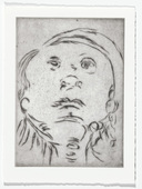 Louise Bourgeois. Untitled, plate 4 of 9, from the portfolio, The View from the Bottom of the Well. 1995