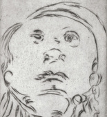 Louise Bourgeois. Untitled, plate 4 of 9, from the portfolio, The View from the Bottom of the Well. 1995