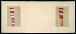 Louise Bourgeois. Untitled, no. 3 of 8, from the puritan: triptych set #11 of 12. 1990-1997