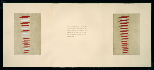Louise Bourgeois. Untitled, no. 3 of 8, from the puritan: triptych set #11 of 12. 1990-1997
