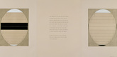 Louise Bourgeois. Untitled, no. 6 of 8, from the puritan: triptych set #11 of 12. 1990-1997