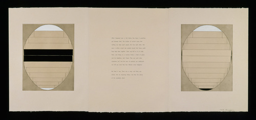 Louise Bourgeois. Untitled, no. 6 of 8, from the puritan: triptych set #11 of 12. 1990-1997