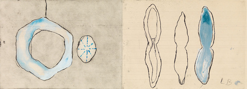 Louise Bourgeois. Untitled, no. 18, in Nothing to Remember (set 3), from the series of folio sets (1-6). 2004-2006