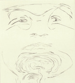 Louise Bourgeois. Untitled, plate 5 of 9, from the portfolio, The View from the Bottom of the Well. 1995