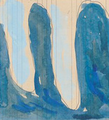 Louise Bourgeois. Blue Ocean Blue Sky. 2009